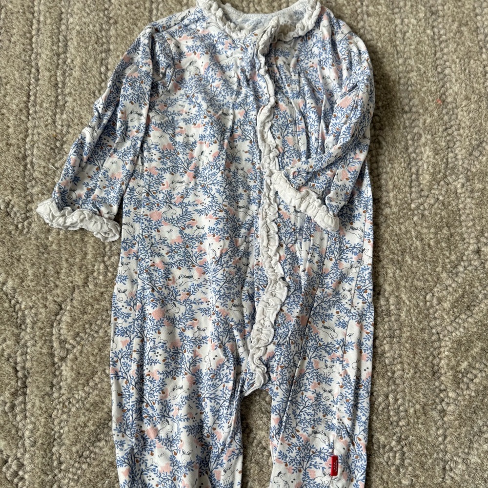 Magnetic Me footed pajamas for baby